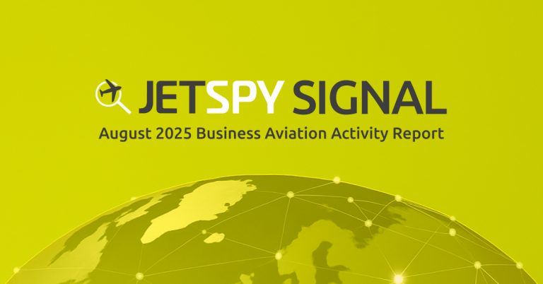 JetSpy Signal - August 2025 Business Aviation Report