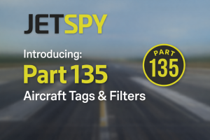 Introducing: Part 135 Aircraft Tags & Filters | JetSpy